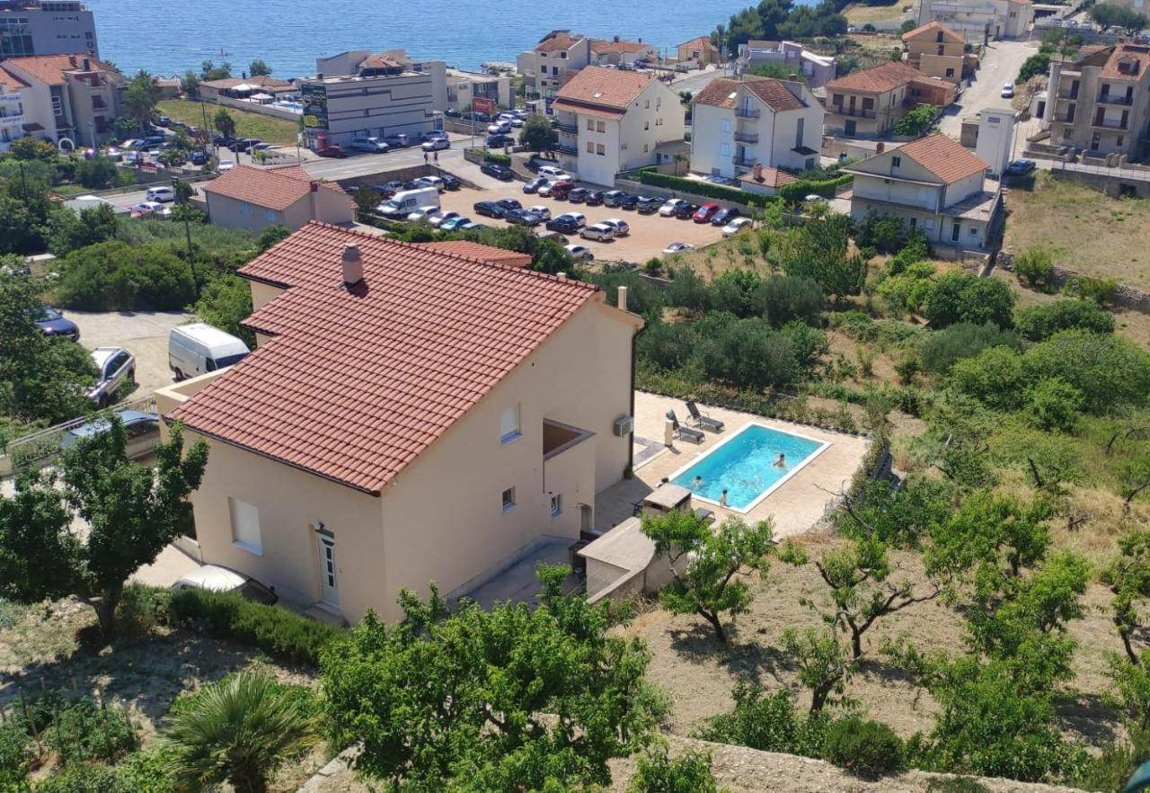 Apartament Magi House with pool Podstrana Zewnętrze zdjęcie