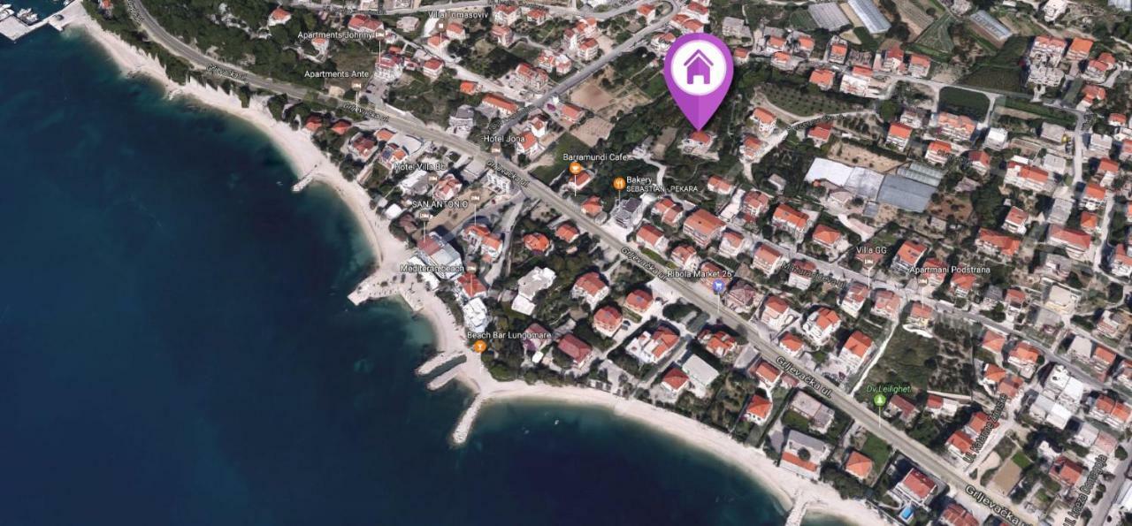Apartament Magi House with pool Podstrana Zewnętrze zdjęcie